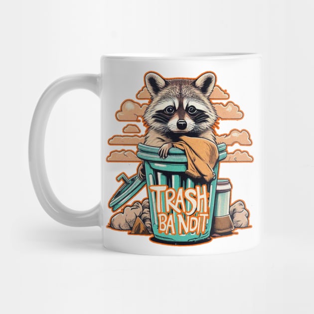 Raccoon trash bandit by JnS Merch Store